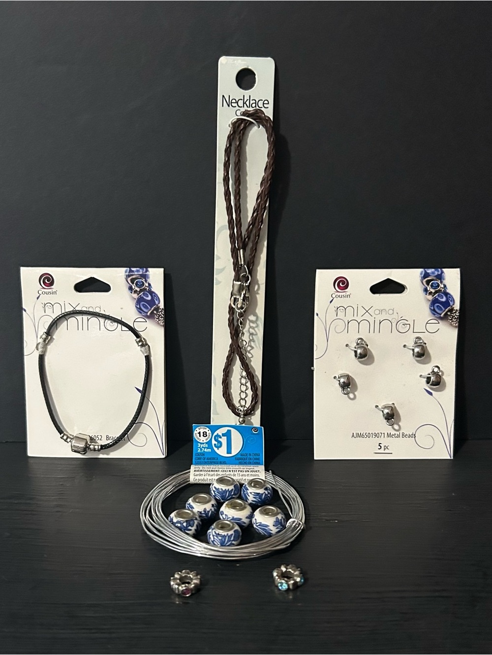 2014 Cousin Jewelry Making Supplies, Beads Bracelet, Necklace, And Wire